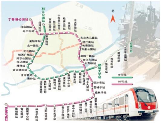 地鐵9號線最新線路圖，時代脈絡(luò)與城市的躍遷印記