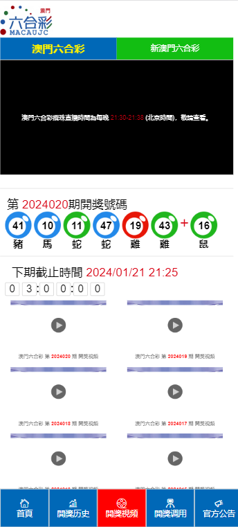 2024澳門特馬今晚開獎：歷史數(shù)據(jù)回顧